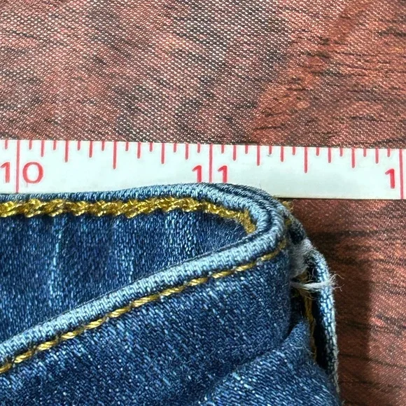 Kancan Skinny Jeans Women’s Size 5/26 Blue Distressed Chewed Hems KC5055D - Picture 6 of 8